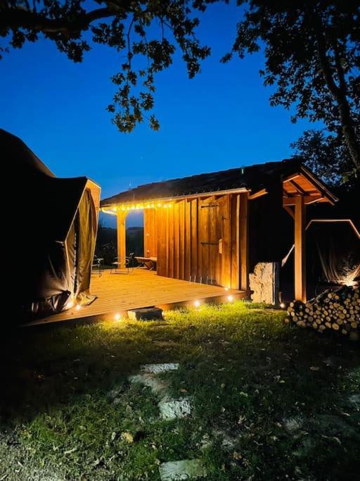 Dome Insolite Cedre Jacuzzi Et Petits Dejeuners Inclus Lagraulet-du-Gers Esterno foto