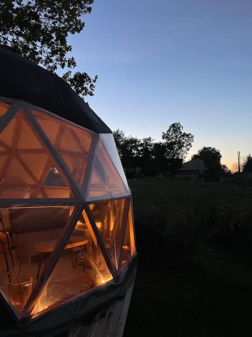 Dome Insolite Cedre Jacuzzi Et Petits Dejeuners Inclus Lagraulet-du-Gers Esterno foto