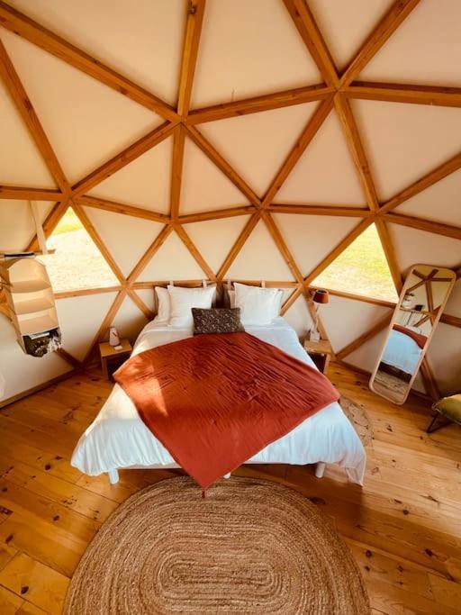 Dome Insolite Cedre Jacuzzi Et Petits Dejeuners Inclus Lagraulet-du-Gers Esterno foto