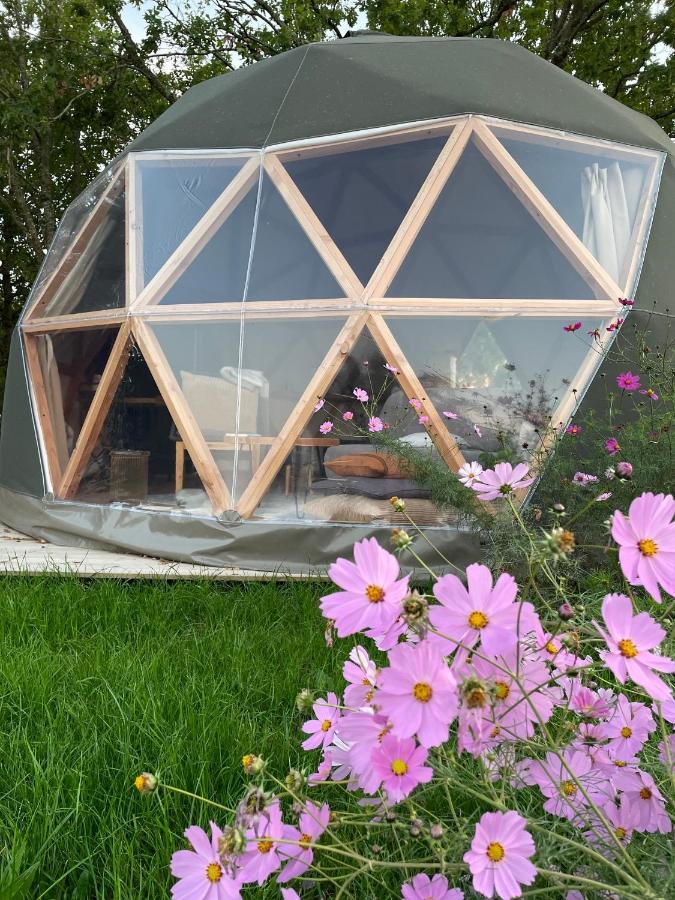 Dome Insolite Cedre Jacuzzi Et Petits Dejeuners Inclus Lagraulet-du-Gers Esterno foto