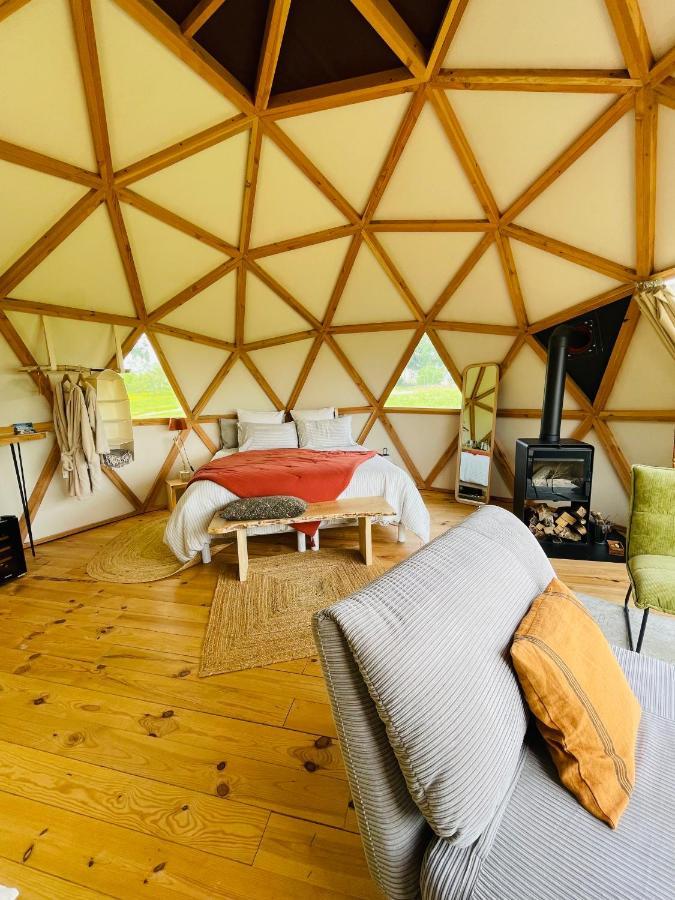 Dome Insolite Cedre Jacuzzi Et Petits Dejeuners Inclus Lagraulet-du-Gers Esterno foto