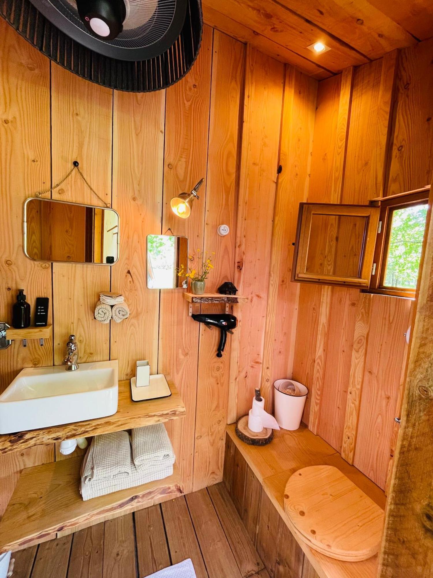 Dome Insolite Cedre Jacuzzi Et Petits Dejeuners Inclus Lagraulet-du-Gers Esterno foto